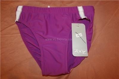 Zoot Sports Womens Trifit Triathlon Brief Purple M NWT  