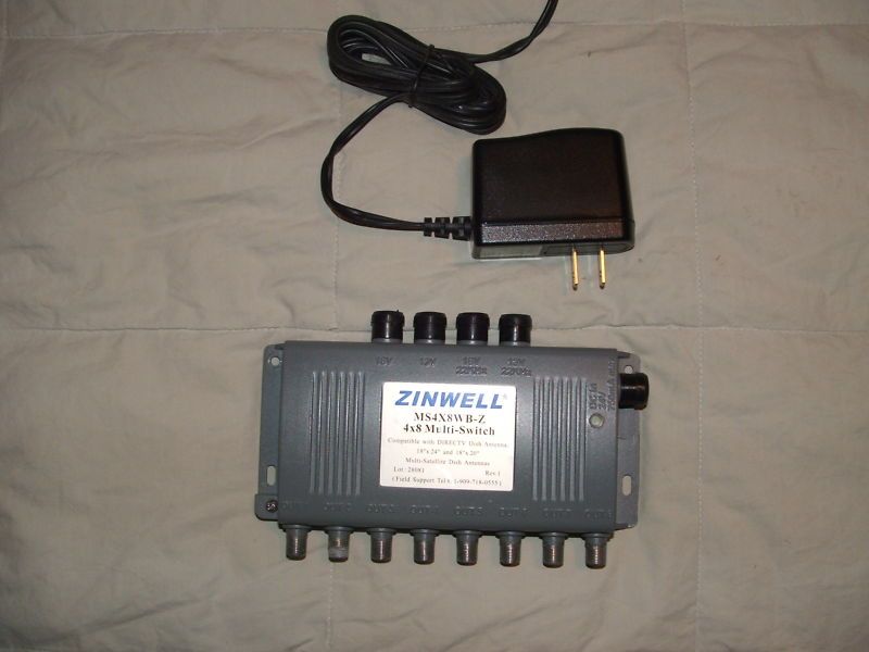 Zinwell 4X8 Digital Satellite MultiSwitch MS4x8WB Z  