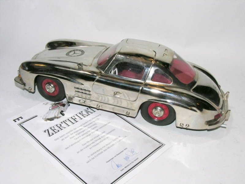 MERCEDES 300 SL MODELLINO MÄRKLIN CROMATA 1993 (0724)  