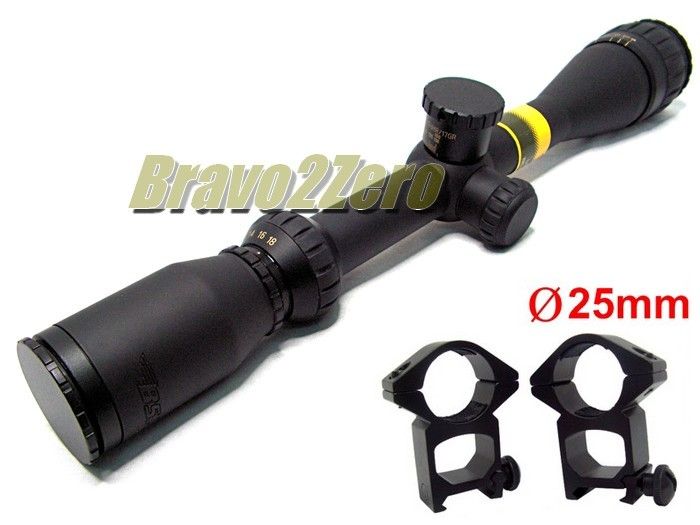 BSA Sweet 17 6 18x40 AO Duplex Rifle Scope New Style  