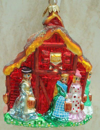 RADKO Four Calling Birds ORNAMENT Christmas 96SP12  