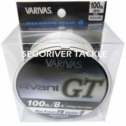   AVANI GT MAX POWER PE BRAID X 8 PE#8 100lb 600m   