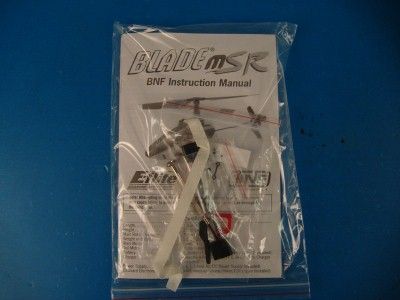 Flite Blade mSR Micro Electric R/C Helicopter Parts Single Rotor 