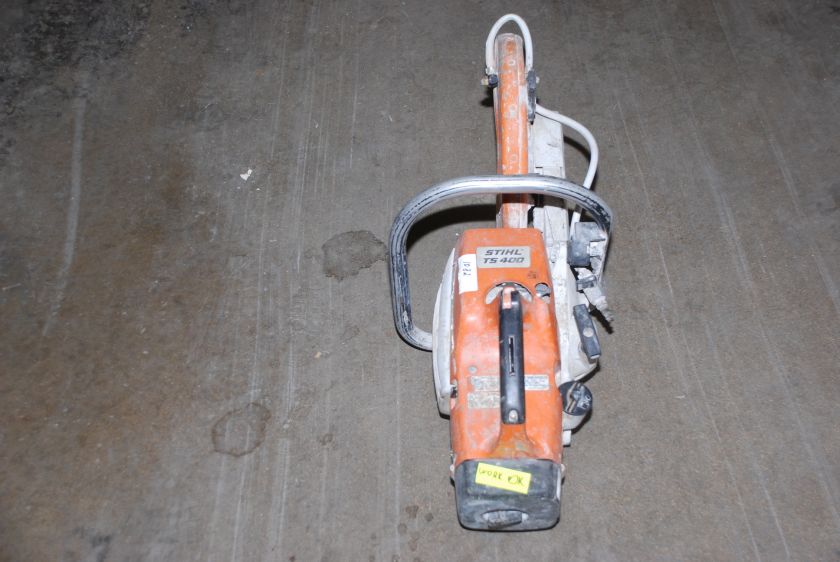 STIHL TS400 TS 400 CONCRETE CUTTING SAW, TESTED INV=1082  