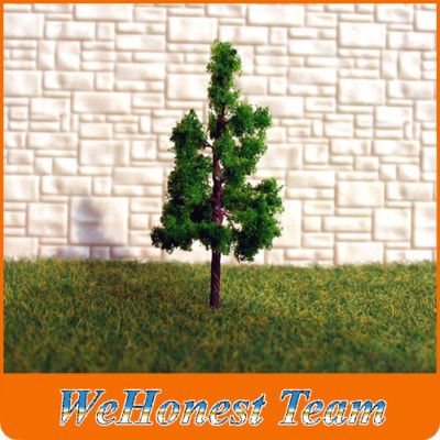 200 pcs Green Model Trees #G3210 for N / Z scale layout  