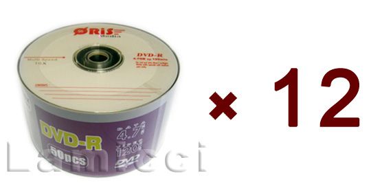 DVD R 16x 120Min 4.7GB Logo Top Wholesale 600pcs Blank Media for 