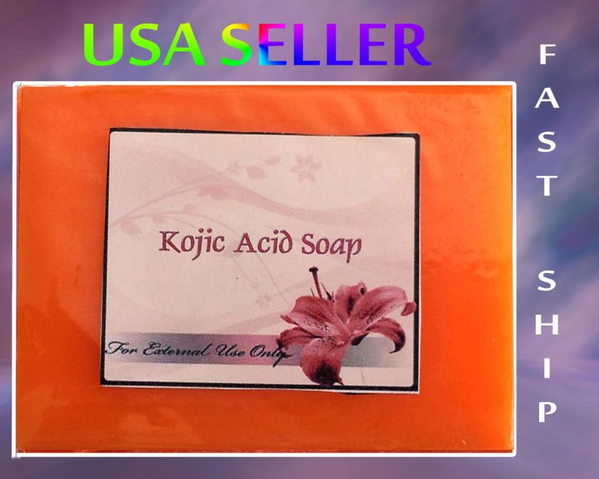   KOJIC PAPAYA SKIN WHITENING LIGHTENING ACID SOAP 150G LARGE BAR  