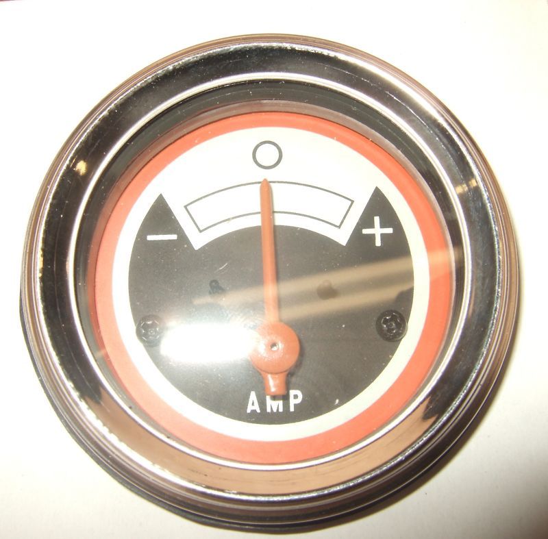 OLIVER TRACTOR AMP VOLT GAUGE 1550 1600 1650 1655 1755 1800 1850 1855 