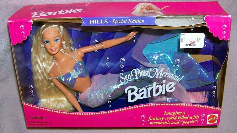 sea pearl mermaid barbie