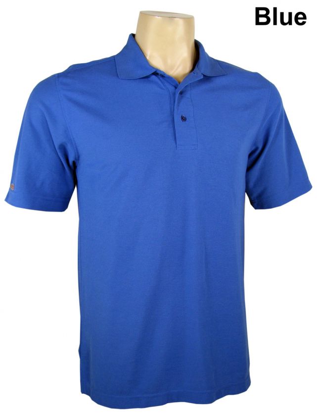 New Tehama Golf Performance Fred Polo XL Large Blue  