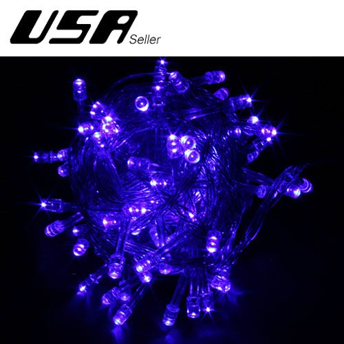 Yellow 10M 100 LED String Light Home Garden Christmas  