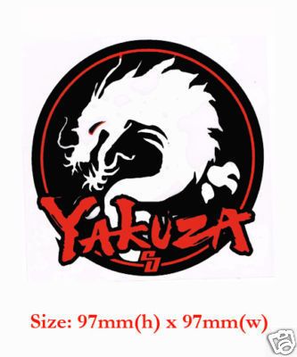 Yakuza Japan Honda Mitsubishi Car Screen Sticker Decal  