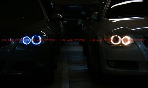 X5 lightning H8 LED HALO ANGEL EYES for BMW E60 E61 E71  