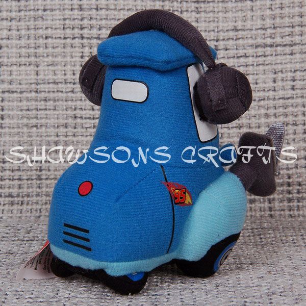 DISNEY PIXAR CARS PLUSH STUFFED TOY 5.5 FORKLIFT GUIDO  