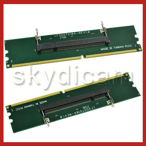 DDR2 240p Extender Memory Slot Adapter for PC Notebook  