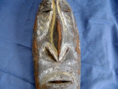 Old pre WWII NEW GUINEA Wood Yam tribal spirit Mask  