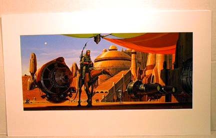 STAR WARS EPISODE 1 Lithograph Print by DOUG CHIANG #09  