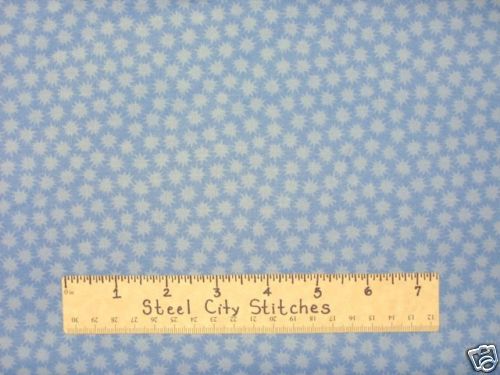 Northcott Noahs Ark 3913 Star Burst Blue Allover Cotton Novelty Fabric 