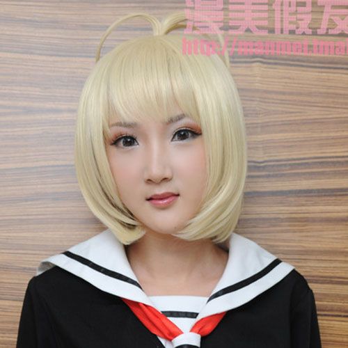 Ao no Exorcist Shiemi Moriyama Short Cosplay Wig FS L16  