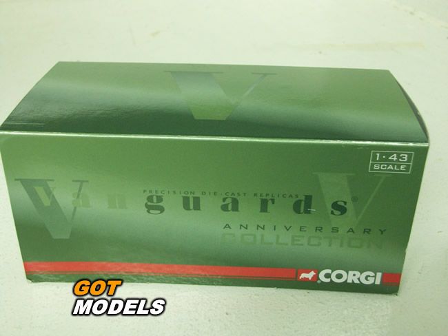 TRIUMPH SPITFIRE 1/43 CORGI VANGUARDS BLACK VA06710  