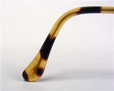 WILLIS & GEIGER P3 EYEGLASS FRAMES ANTIQUE YELLOW GOLD WIRE RIM 48 