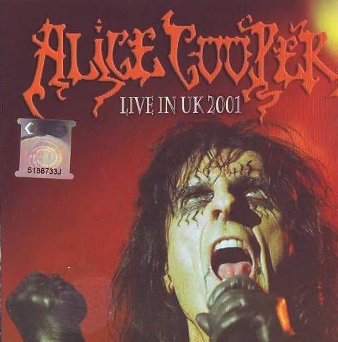 Alice Cooper Live in UK 2001 CD *New  