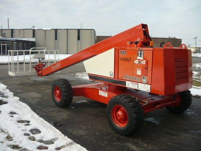 SNORKEL TB37 BOOM LIFT MAN LIFT 4X4 AERIAL TELESCOPIC SERVICED AND 