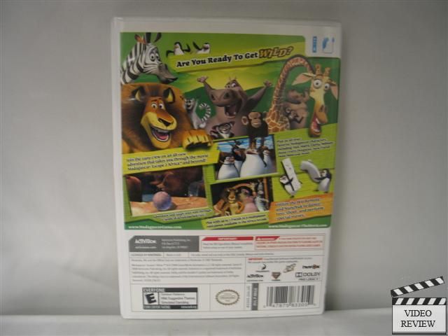 Madagascar Escape 2 Africa (Wii, 2008) 047875833050  