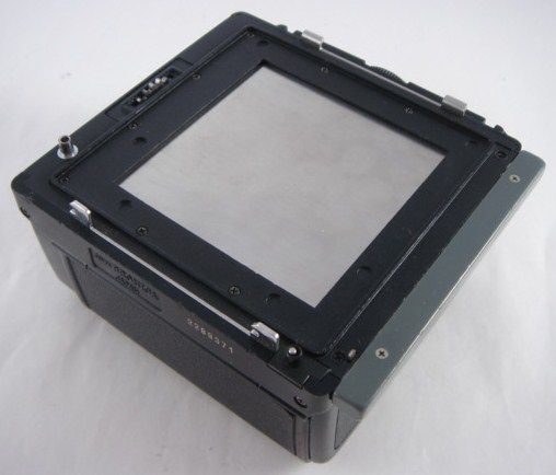 BRONICA 6X6 SQ B CAMERA PRISM S 80MM PS LENS 220 BACK 725211110835 