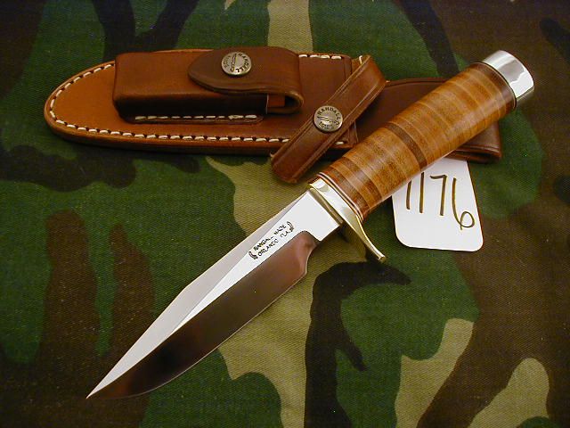 RANDALL KNIFE KNIVES #5 5, LEATHER,#7176  