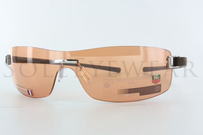 NEW Tag Heuer Club TH 7509 802 Havana Sunglasses  