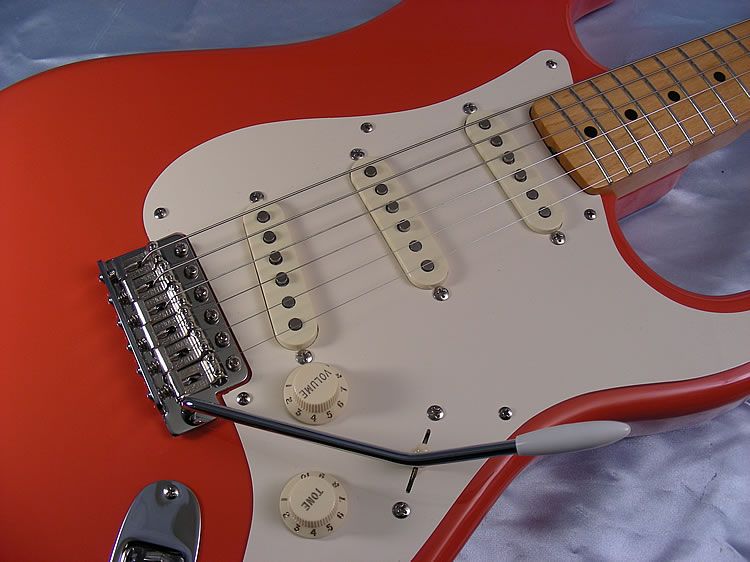 2004 Fender 50’s Reissue Stratocaster in Fiesta Red 50s RI Strat 