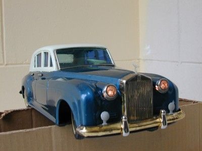 Bandai tin 11 Rolls Royce Silver Cloud Battery op NMIB  