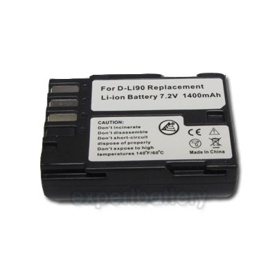 NEW CAMERA BATTERY FOR D LI90 PENTAX DIGITAL SLR K7 K 7  