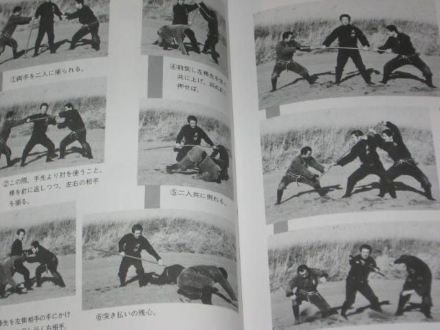 Hatsumi Japanese Bojutsu Bujinkan Stick Fight Sword m  