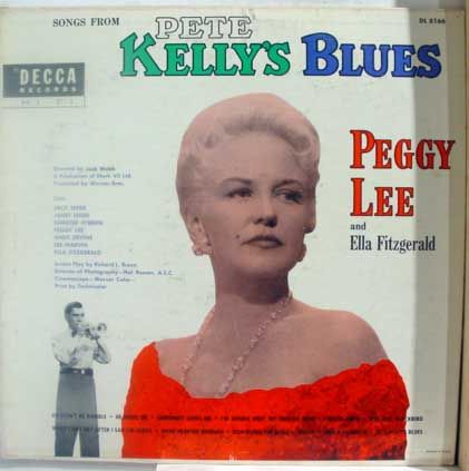 SOUNDTRACK pete kellys blues LP DL 8166 LEE FITZGERALD  