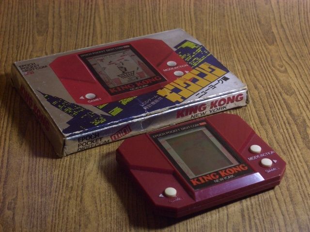 Epoch Pocket Game & Watch King Kong New York Japan  