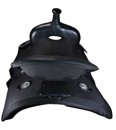 Tahoe Tack Black Night Synthetic Western Horse Saddle 14, 15, 16 