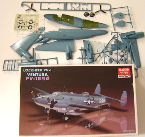 Academy Lockheed PV 1 Ventura Model 1/72 kit 1614b  