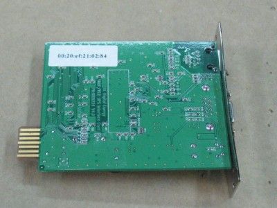 GE DIGITAL ENERGY SNMP/WEB UPS Interface card 1009224 V4.0 UTP RS232 