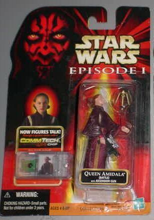 EPISODE 1 Star Wars BATTLE QUEEN AMIDALA Ascension Gun  