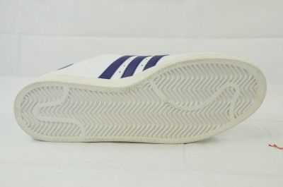 ADIDAS SUPER STAR II U42817 RUN WHITE CO PURPLE (#3082) 9.5M CLASSIC 