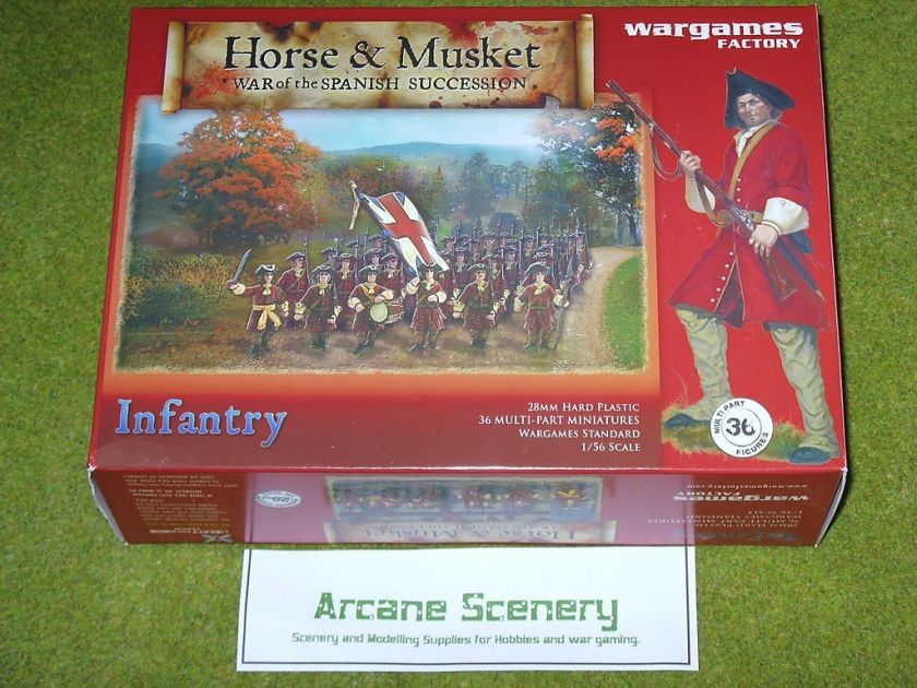 Wargames Factory HORSE & MUSKET INFANTRY 28mm set  