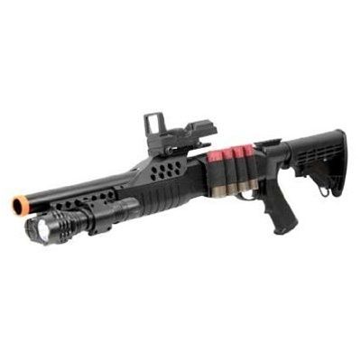 350FPS AGM Airsoft Shell Fed M4 LE Pump Action Shotgun  