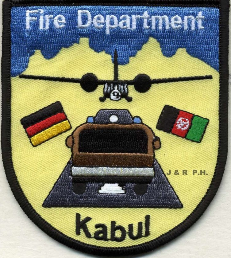 Kabul, Afghanistan fire patch  