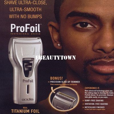 Andis Profoil Titanium Shaver   17010 Compare to wahl  