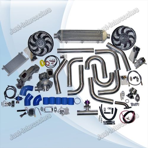 Turbo kit VW GTI Golf VR6 12V +Interooler Piping+fan  