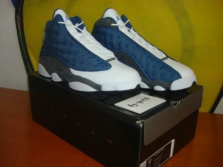 NEW NIKE AIR JORDAN XIII 13 RETRO SZ 12 FRENCH UNIVERSITY BLUE FLINT 