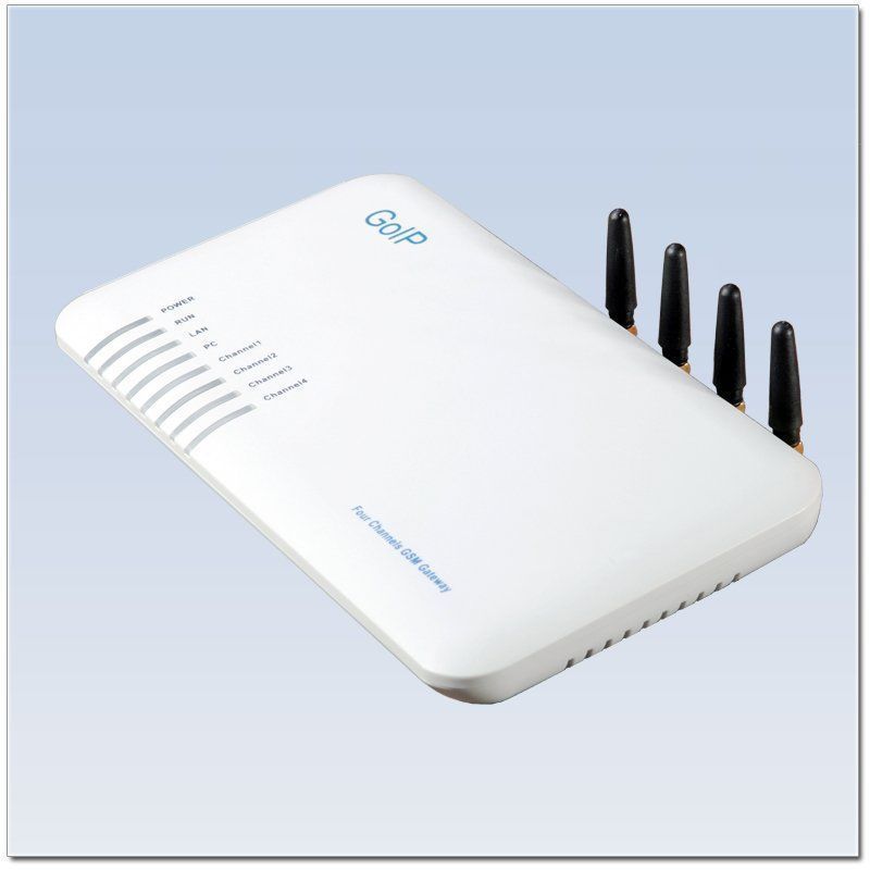 Quad Band GSM 4 Gateway 4 channel GSM Voip gateway Goip  