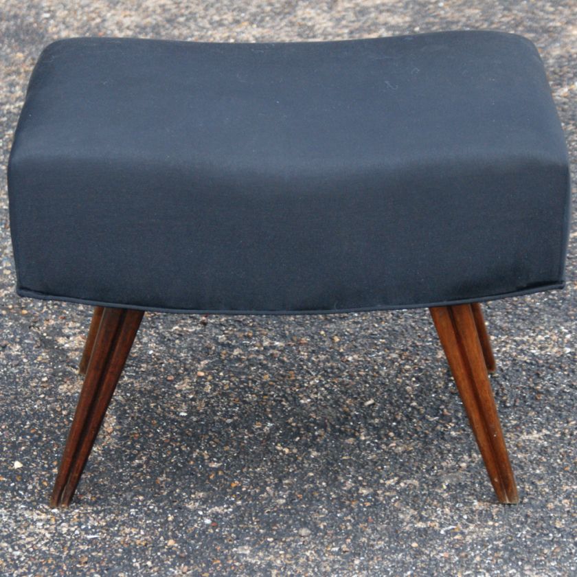 Vintage Foot Rest Ottoman Low Stool  